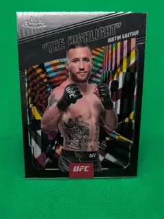 2025 Topps Chrome UFC - AKA Justin Gaethje #AKA-3