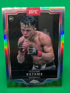 2025 Topps Chrome UFC - Refractor Toshiomi Kazama #150