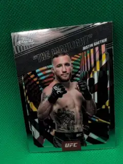 2025 Topps Chrome UFC - AKA Justin Gaethje #AKA-3